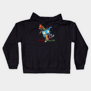 Coffee Apocalypse Kids Hoodie